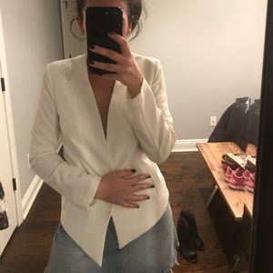 Forever 21 White Blazer